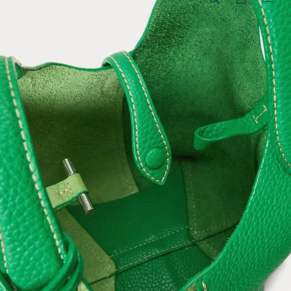 Polo Play Leather Small Tote Ralph Lauren - Picture 6 of 6